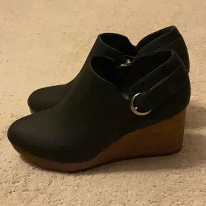 Wedge booties